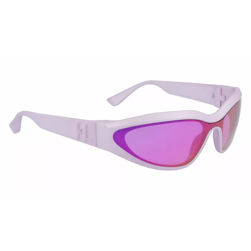 KARL LAGERFELD KL6128S-516 óculos de sol unissexo Havana acetato castanho degradê 69 mm