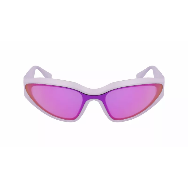 KARL LAGERFELD KL6128S-516 óculos de sol unissexo Havana acetato castanho degradê 69 mm