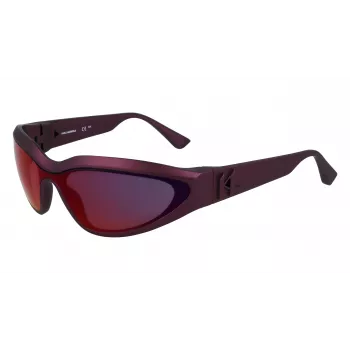 Óculos de sol unissexo KARL LAGERFELD KL6128S-606 Havana castanho acetato 69mm