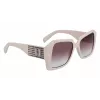 Óculos de sol retangulares KARL LAGERFELD KL6140S531710 mulher preto/cinzento 53 mm