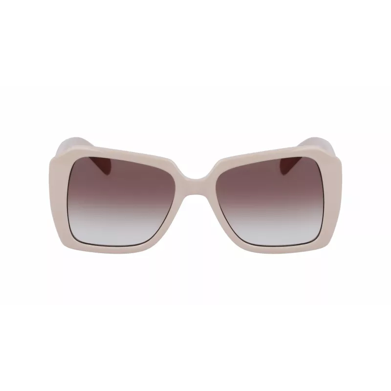 Óculos de sol retangulares KARL LAGERFELD KL6140S531710 mulher preto/cinzento 53 mm