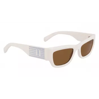 Óculos de sol KARL LAGERFELD KL6141S522110 mulher - armação preta, lentes cinzentas degradê, 52/21/140 mm