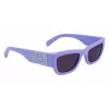 Óculos de sol em forma de olho de gato KARL LAGERFELD KL6141S522154 mulher - armação em acetato preta, lentes cinzentas degradê, 52 mm