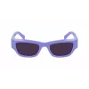 Óculos de sol em forma de olho de gato KARL LAGERFELD KL6141S522154 mulher - armação em acetato preta, lentes cinzentas degradê, 52 mm