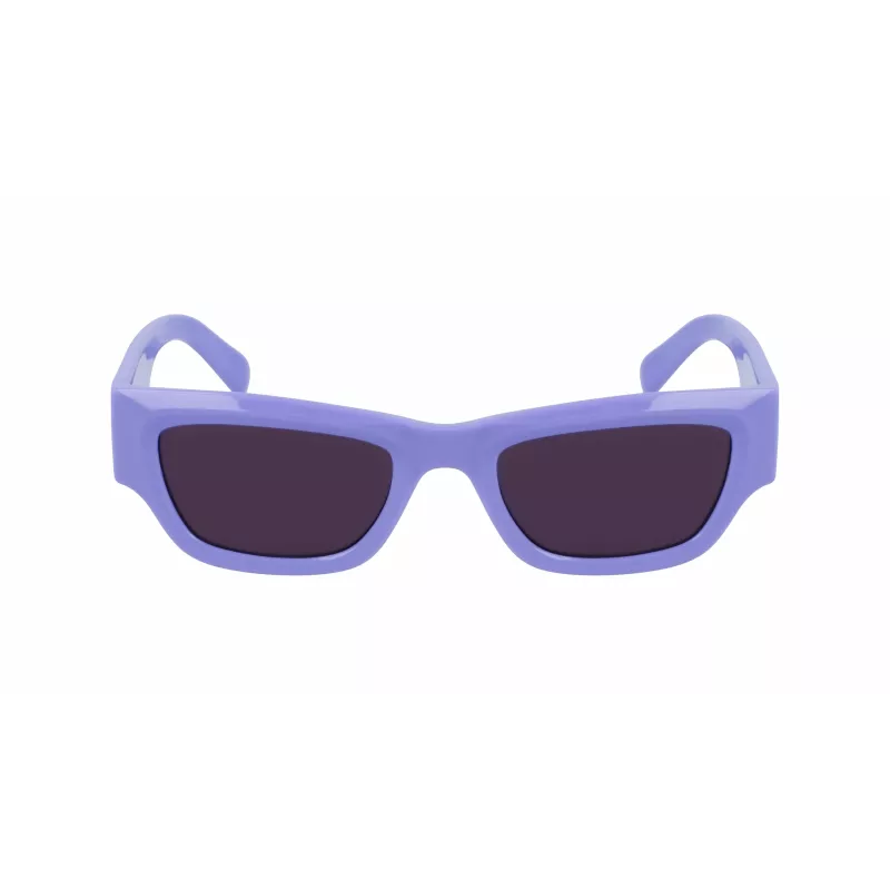 Óculos de sol em forma de olho de gato KARL LAGERFELD KL6141S522154 mulher - armação em acetato preta, lentes cinzentas degradê, 52 mm