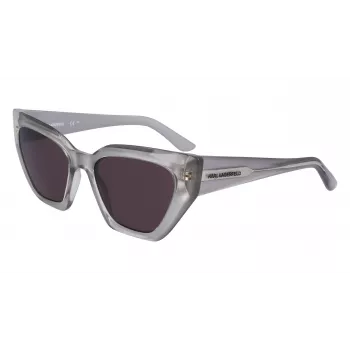 Óculos de sol KARL LAGERFELD KL6145S-020 para mulher Havana castanho 54mm