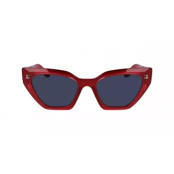 Óculos de sol KARL LAGERFELD KL6145S-600 mulher Cat Eye Havana castanho degradê 54mm