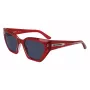 Óculos de sol KARL LAGERFELD KL6145S-600 mulher Cat Eye Havana castanho degradê 54mm