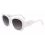 Óculos de sol mulher KARL LAGERFELD KL6146S-105 Havana acetato armação quadrada lentes castanhas degradê 54mm