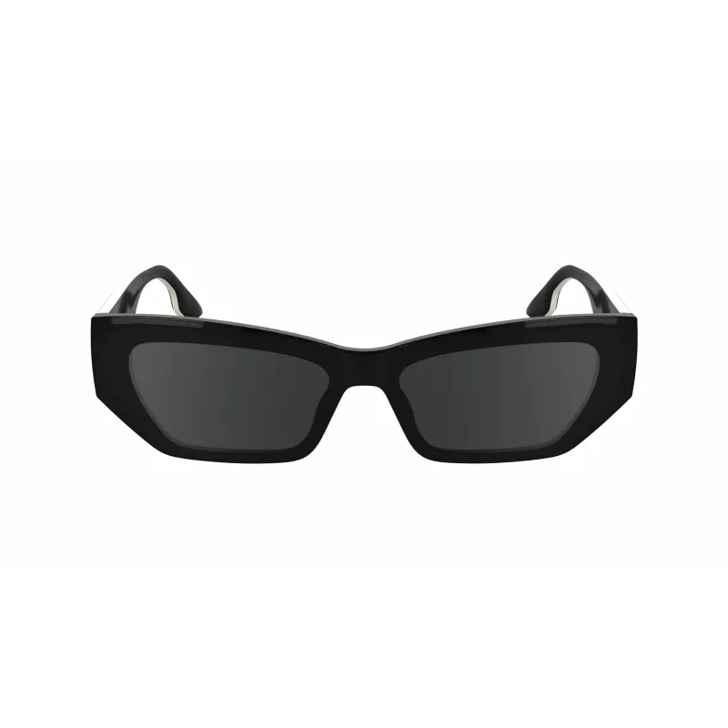 Óculos de sol unissexo KARL LAGERFELD KL6160S - armação preta, lentes cinzentas - 54/17/140 mm