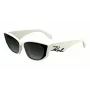 Óculos de sol de mulher KARL LAGERFELD KL6162S-105 Havana acetato castanho degradê 64 mm