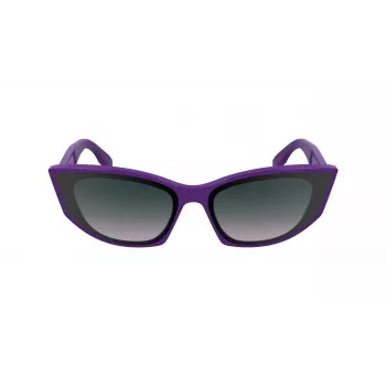 KARL LAGERFELD KL6162S-541 óculos de sol mulher Havana castanho degradê 64mm