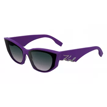 KARL LAGERFELD KL6162S-541 óculos de sol mulher Havana castanho degradê 64mm