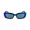 Óculos de sol de mulher KARL LAGERFELD KL6164S-400 gatinho transparente azul cinzento degradê 50 mm