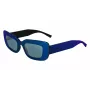 Óculos de sol de mulher KARL LAGERFELD KL6164S-400 gatinho transparente azul cinzento degradê 50 mm