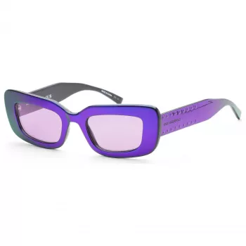 Óculos de sol KARL LAGERFELD KL6164S-500 mulher quadrados de acetato - preto/cinzento 50mm