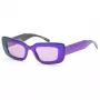 Óculos de sol KARL LAGERFELD KL6164S-500 mulher quadrados de acetato - preto/cinzento 50mm