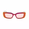 Óculos de sol KARL LAGERFELD KL6164S-602 mulher cat-eye Havana castanho degradê 50mm