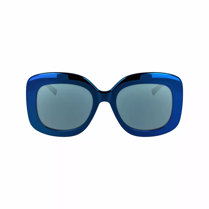 Óculos de sol KARL LAGERFELD KL6165S-400 mulher quadrados plástico aro completo cinzento lente degradê 53/19/140 mm
