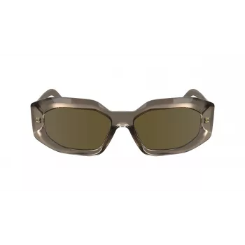 Óculos de sol de mulher KARL LAGERFELD KL6167S-278 olho de gato Havana castanho degradê 53 mm