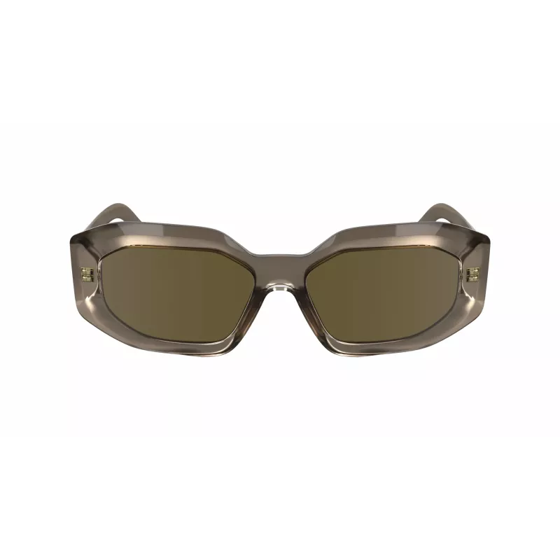 Óculos de sol de mulher KARL LAGERFELD KL6167S-278 olho de gato Havana castanho degradê 53 mm