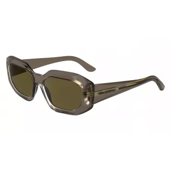 Óculos de sol de mulher KARL LAGERFELD KL6167S-278 olho de gato Havana castanho degradê 53 mm