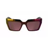 Óculos de sol de mulher KARL LAGERFELD KL6181S-602 Havana castanho 55mm