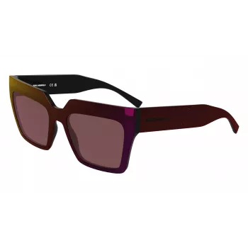 Óculos de sol de mulher KARL LAGERFELD KL6181S-602 Havana castanho 55mm