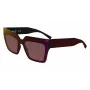 Óculos de sol de mulher KARL LAGERFELD KL6181S-602 Havana castanho 55mm