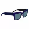 Óculos de sol KARL LAGERFELD KL6181SN-400 para mulher em forma de olho de gato azul degradê