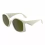 Óculos de sol KARL LAGERFELD KL6208S-105 mulher - armação de acetato preta, lentes de policarbonato cinzentas, 55 mm