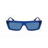 Óculos de sol unissexo KARL LAGERFELD KLJ6147S - Armação preta lentes cinzentas 56/15/145 mm