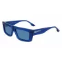 Óculos de sol unissexo KARL LAGERFELD KLJ6147S - Armação preta lentes cinzentas 56/15/145 mm