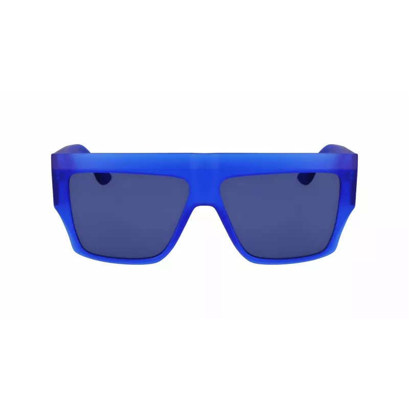 Óculos de sol KARL LAGERFELD KLJ6148S-433 unissexo armação de acetato Havana lentes castanhas degradê 57mm