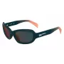 Óculos de sol unissexo KARL LAGERFELD KLJ6200S - armação preta, lentes cinzentas, 57 mm