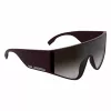 Karl Lagerfeld óculos de sol unissexo quadrados KL6209S-601 preto/cinzento 65-19-140