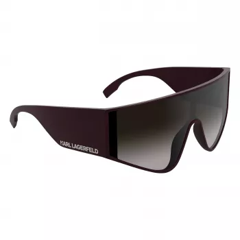 Karl Lagerfeld óculos de sol unissexo quadrados KL6209S-601 preto/cinzento 65-19-140