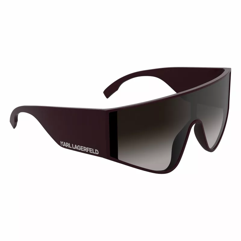 Karl Lagerfeld óculos de sol unissexo quadrados KL6209S-601 preto/cinzento 65-19-140