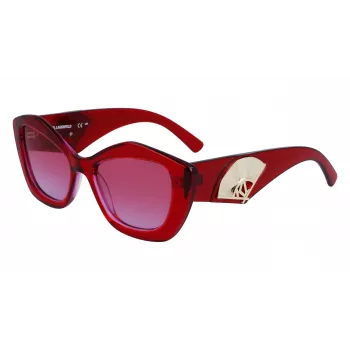 Óculos de sol quadrados em acetato para mulher KARL LAGERFELD KL6127S 521862 52/18/140 mm