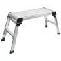 Kastom Plataforma de Trabalho em Alumínio ML-203 - Capacidade de Carga 150 kg, Altura 500 mm, Dobrável