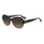 Óculos de sol de mulher Kate Spade Addilynn - armação preta de acetato, lentes cinzentas degradê - 57/17/145 mm