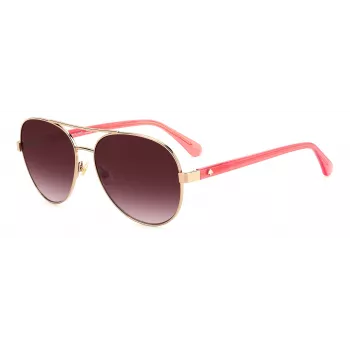Kate Spade AVERIE-S-AU2 Óculos de Sol Mulher, Quadrados, 58 mm