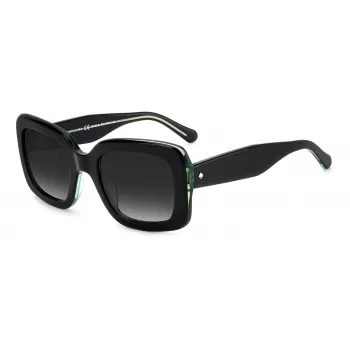 Óculos de sol KATE SPADE Bellamy para mulher - Armação Dark Havana, lentes Brown Gradient - 52mm