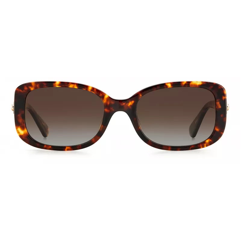 Óculos de sol de mulher KATE SPADE Dionna S06JF2L Havana acetato castanho degradê 52mm