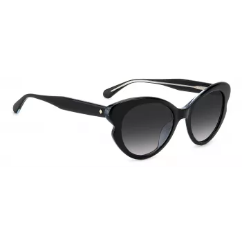 Óculos de sol de mulher Kate Spade Elina - Havana/acetato - lente 53 mm - proteção UV400