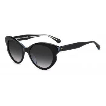 Óculos de sol de mulher Kate Spade Elina - Havana/acetato - lente 53 mm - proteção UV400
