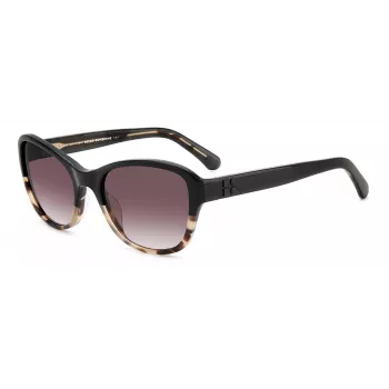Óculos de sol KATE SPADE Golda mulher - Armação quadrada de acetato - Lentes castanhas degradê - 56/20/135 mm