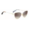 Óculos de sol de mulher Kate Spade Hailey Havana castanho degradê 55mm