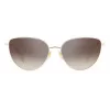Óculos de sol de mulher Kate Spade Hailey Havana castanho degradê 55mm