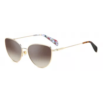 Óculos de sol de mulher Kate Spade Hailey Havana castanho degradê 55mm